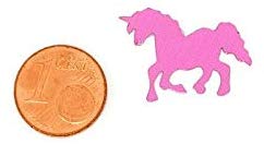 Konfetti Einhörner Blau-Pink