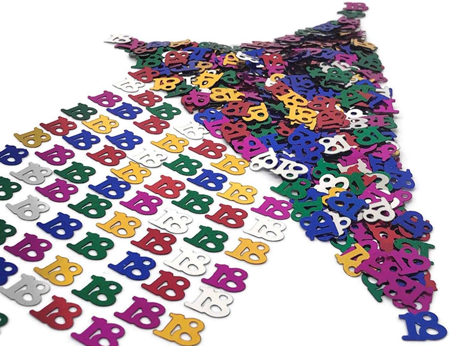 Konfetti 18. Geburtstag