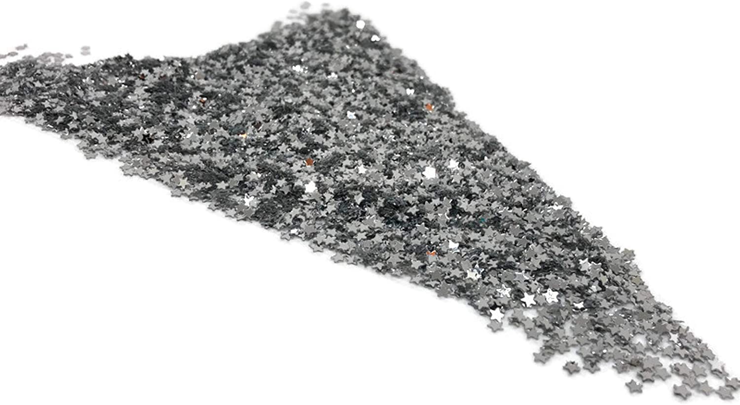 Konfetti Sterne Klein Silber