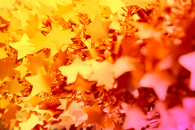 Konfetti Weihnachtszeit