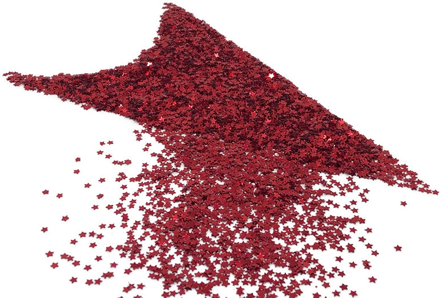 Konfetti Sterne Rot Klein