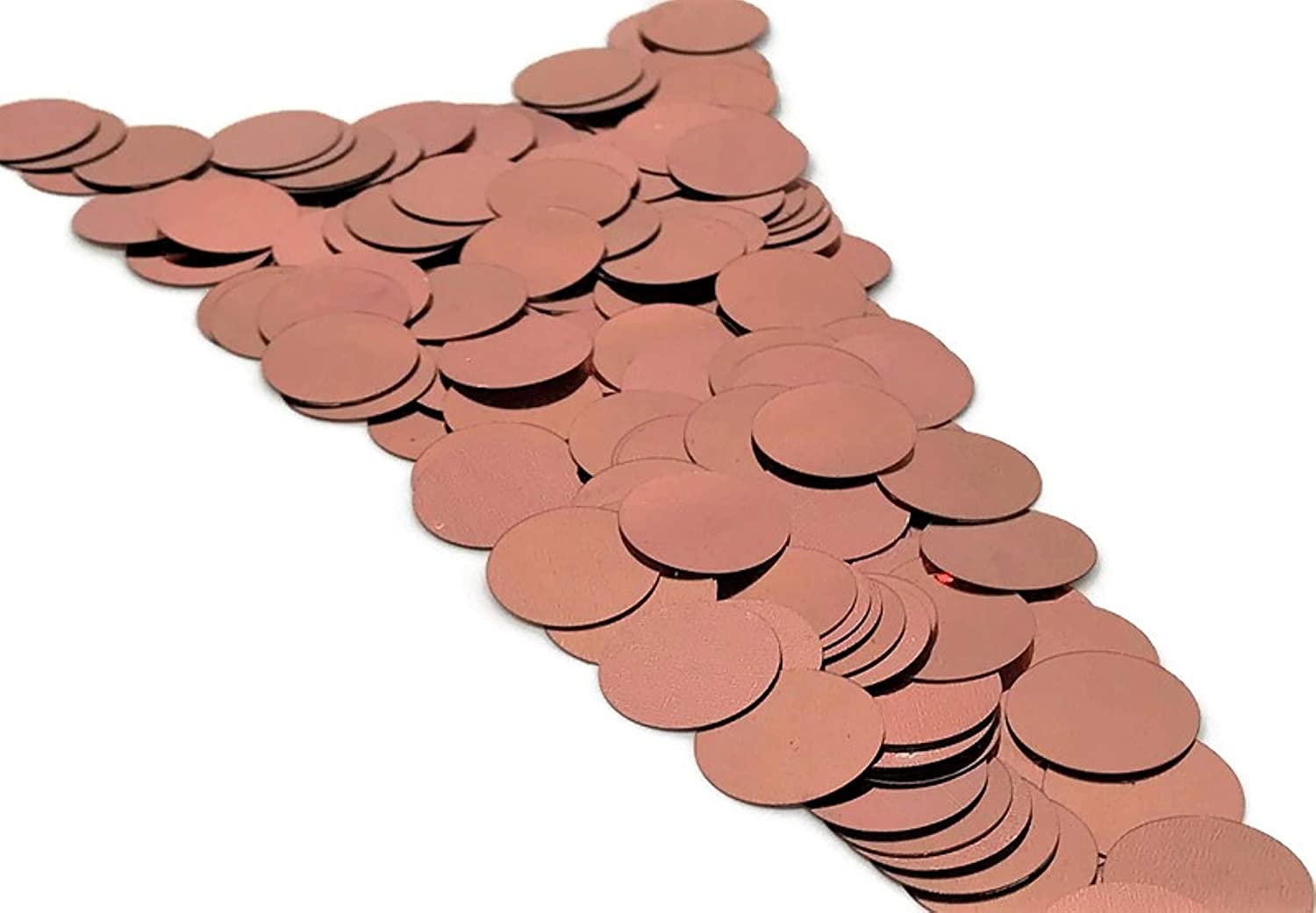 Konfetti Kreise Rosé