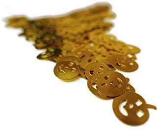 Konfetti Kürbis Gold